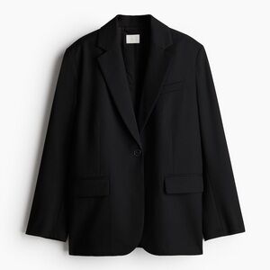 H&M Women's Loose-Fit, Single-Breast Blazer